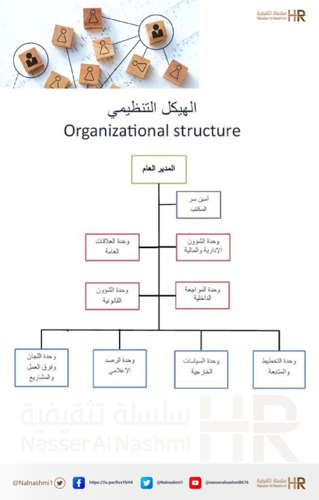 الهيكل التنظيمي